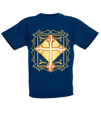 Krzyż. Symbol i coś więcej - Koszulka z nadrukiem - chrześcijańskie - Dziecięca