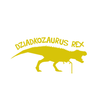 Dziadkozaur Rex - Bluza z nadrukiem - Dla Dziadka - Męska