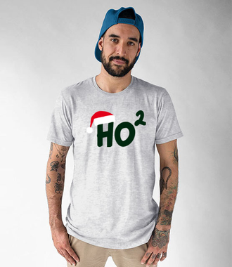 Ho, ho, ho! H2O - Koszulka z nadrukiem - Świąteczne - Męska