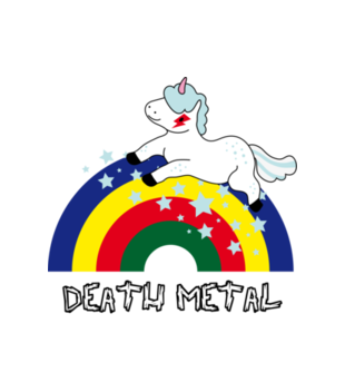 Death Metal czy Słit plastik? - Koszulka z nadrukiem - Śmieszne - Męska