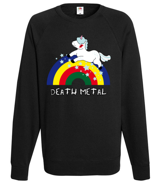 Death metal czy slit plastik bluza z nadrukiem smieszne mezczyzna werprint 179 107
