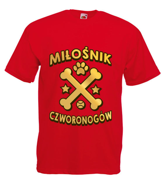 Koszulka z nadrukiem dla miłośników psów - Koszulka z nadrukiem - Miłośnicy Psów - Męska