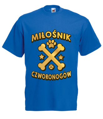 Koszulka z nadrukiem dla miłośników psów - Koszulka z nadrukiem - Miłośnicy Psów - Męska
