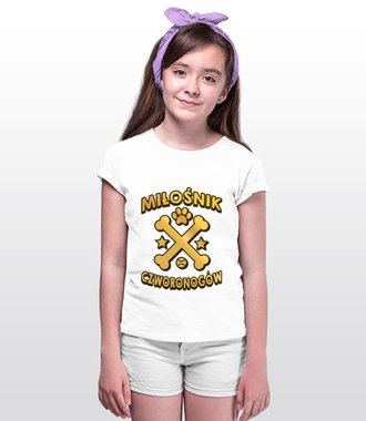 Koszulka z nadrukiem dla miłośników psów - Koszulka z nadrukiem - Miłośnicy Psów - Dziecięca