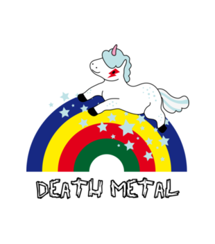 Death Metal czy Słit plastik? - Torba z nadrukiem - Śmieszne - Gadżety