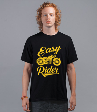 Easy Rider – to cały ty! - Koszulka z nadrukiem - Dla motocyklisty - Męska