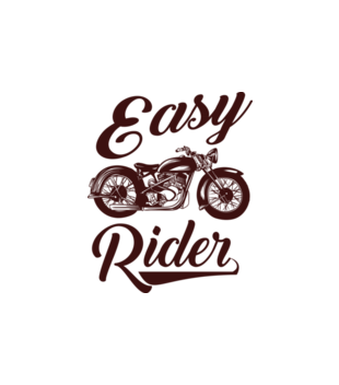 Easy Rider – to cały ty! - Bluza z nadrukiem - Dla motocyklisty - Damska z kapturem