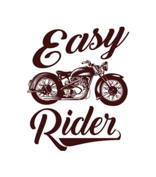 Easy Rider – to cały ty! - Bluza z nadrukiem - Dla motocyklisty - Damska z kapturem