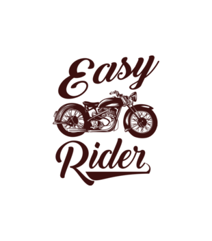 Easy Rider – to cały ty! - Poduszka z nadrukiem - Dla motocyklisty - Gadżety