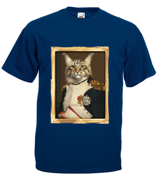 Napoleon Kotaparte - Koszulka z nadrukiem - Miłośnicy kotów - Męska