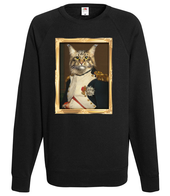Napoleon kotaparte bluza z nadrukiem milosnicy kotow mezczyzna werprint 1526 107
