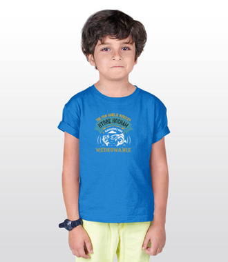 Deklaracja wędkarska na koszulce - Koszulka z nadrukiem - Wędkarskie - Dziecięca