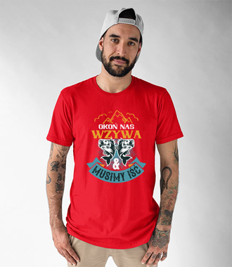 Koszulki dla wędkarskiej grupy - Koszulka z nadrukiem - Wędkarskie - Męska