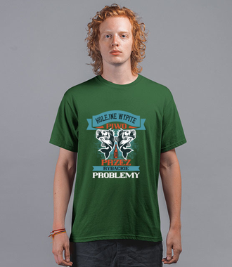 Koszulka na wędkarską modłę - Koszulka z nadrukiem - Wędkarskie - Męska