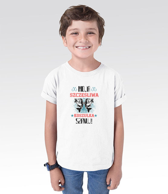 Koszulka na udane połowy - Koszulka z nadrukiem - Wędkarskie - Dziecięca