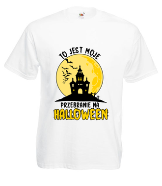 Efektowane przebranie - Koszulka z nadrukiem - Halloween - Męska