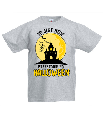 Efektowane przebranie - Koszulka z nadrukiem - Halloween - Dziecięca