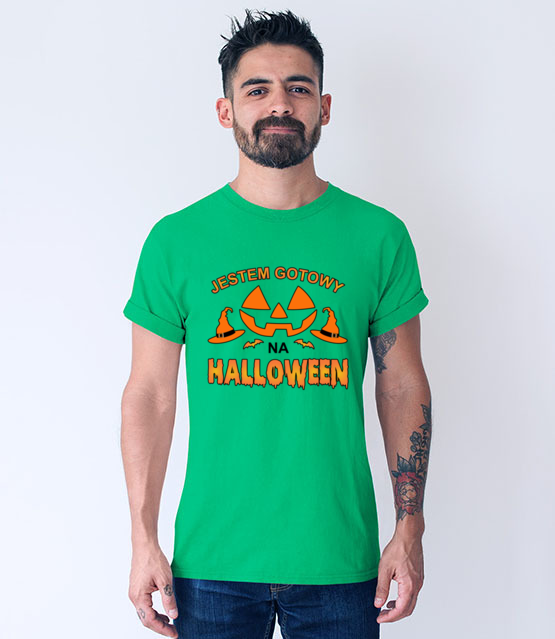 Grunt to wyczucie chwili koszulka z nadrukiem halloween mezczyzna werprint 1811 192
