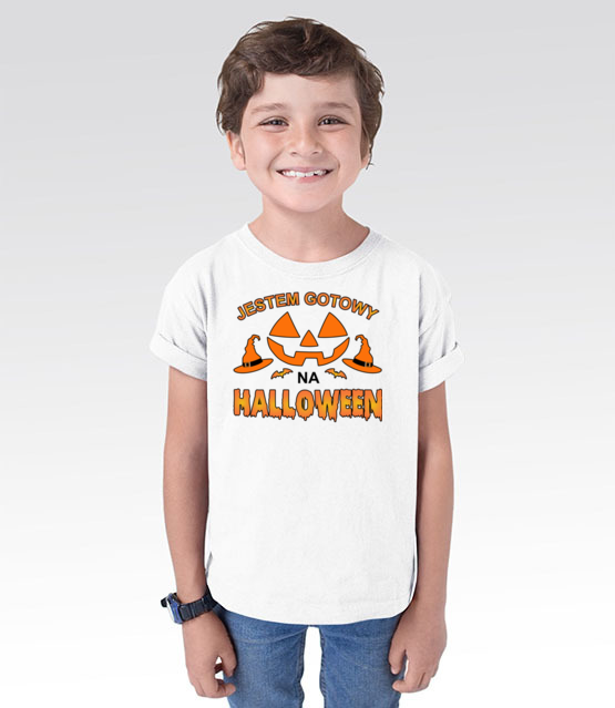 Grunt to wyczucie chwili koszulka z nadrukiem halloween dziecko werprint 1811 101